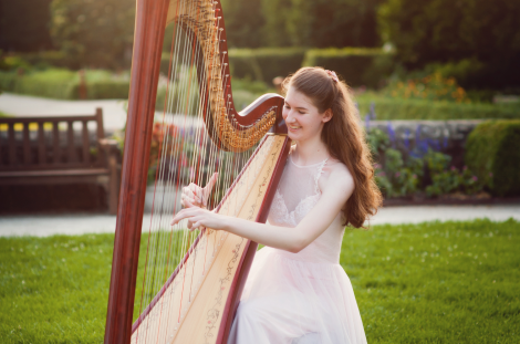 Krista Hagglund harp