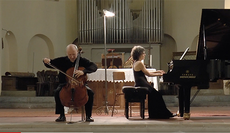 Pablo Casals: Song of the Birds performed at the InterHarmony International Music Festival in Acqui Terme, Italy in July 2018 by Misha Quint, cello, and Catherine Kautsky, piano.