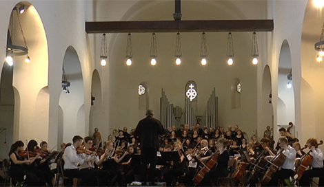 Johannes Brahms - Schicksalslied, Songs of Fate, Canzone Doom, Op.54 performed by InterHarmony Festival Orchestra, Coro Mozart di Acqui Terme, and conducted by Gerard Korsten. This is an excerpt from movements II.Allegro and III.Adagio from the InterHarmony International Music Festival in Acqui Terme, Piedmont, Italy, in July 2018.