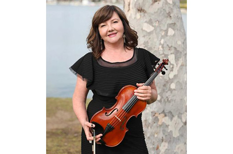 Georgette Popa, violin