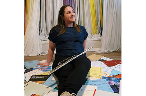 Stephanie Hulsey, flute