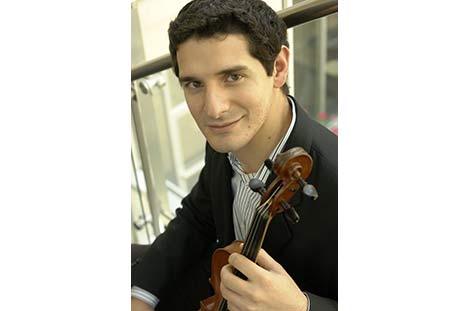 Lucas Scalamogna, violin