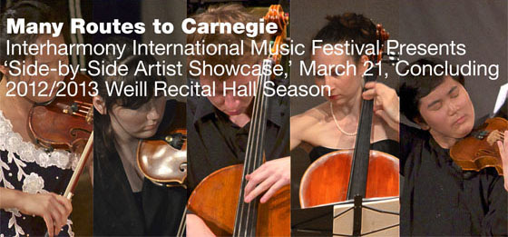 InterHarmony Students Artist Faculty at Carnegie Hall