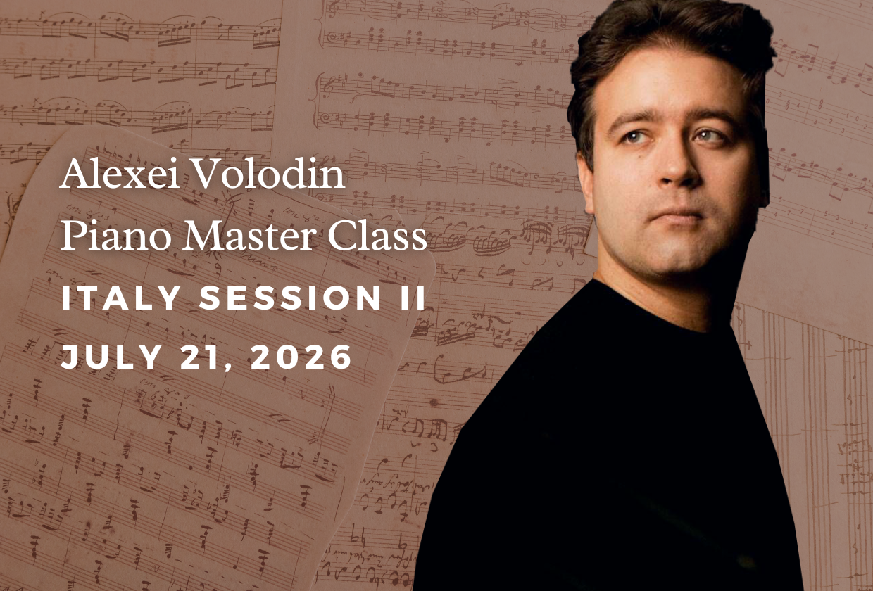 Alexei Volodin Piano Master Class
