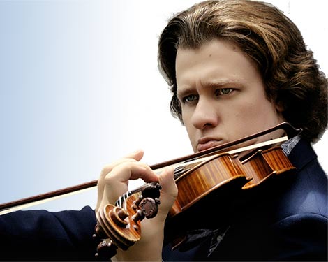 Andrey Baranov, violin, will be performing in the Schubert and Ravel Piano Trios and giving a Violin Master Class in Session I.
