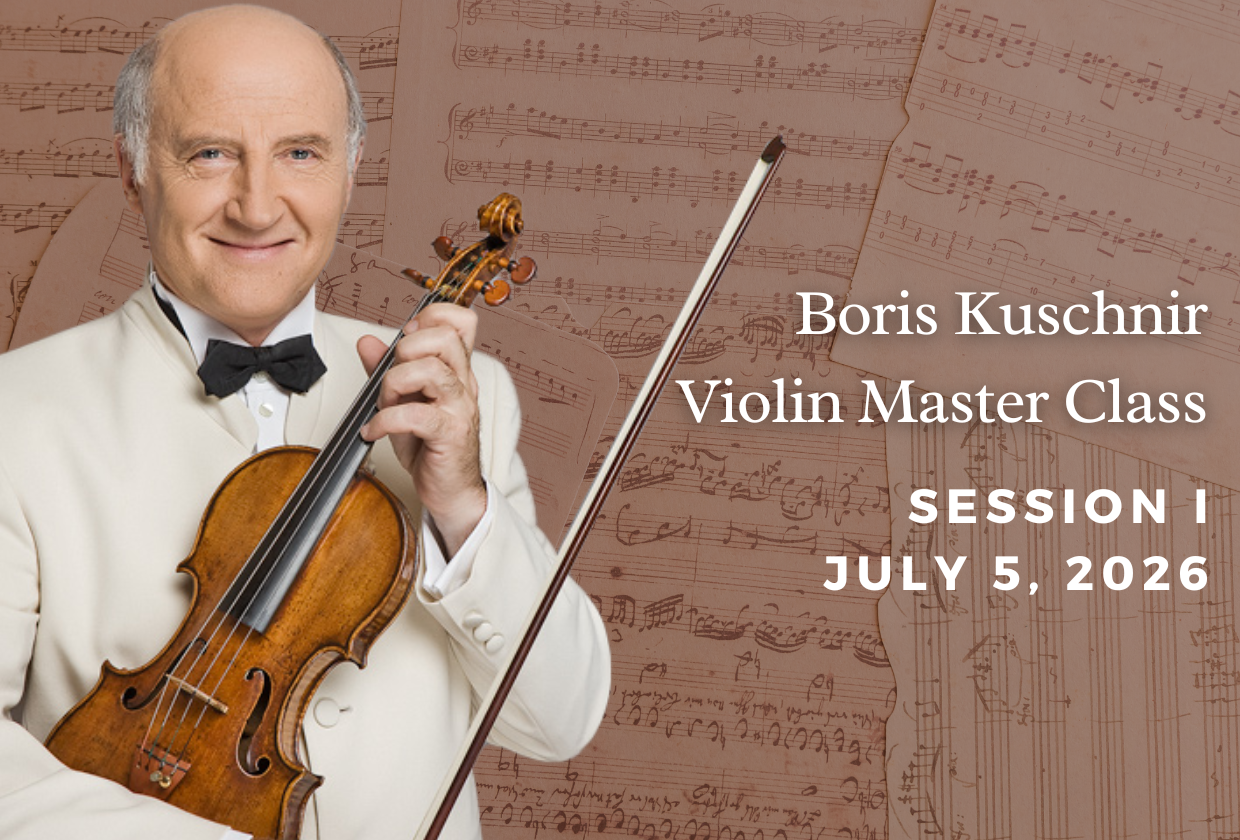 Boris Kuschnir Violin Master Class