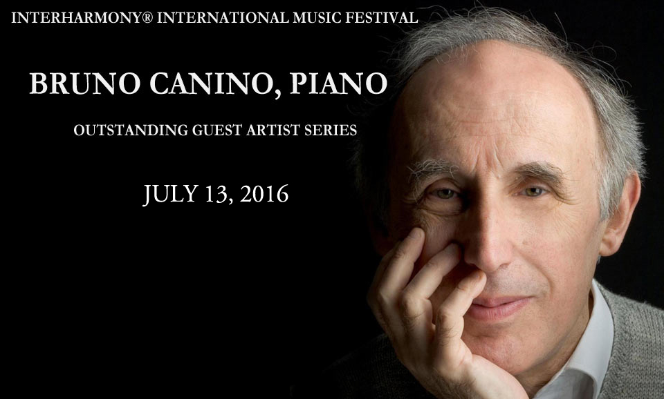 Bruno Canino piano