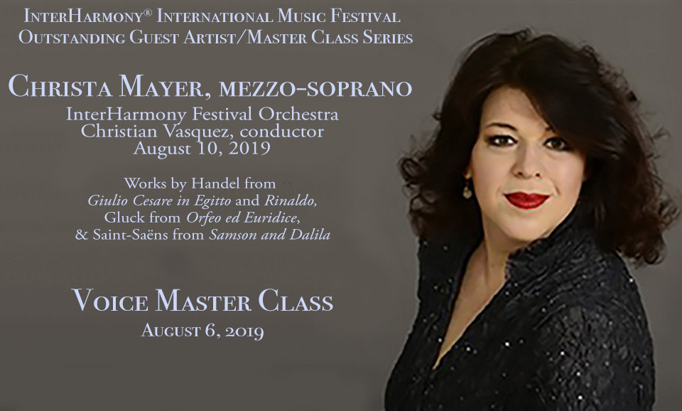 Christa Mayer mezzo soprano