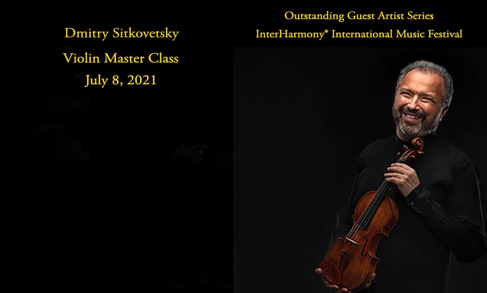Dmitry Sitkovetsky violin