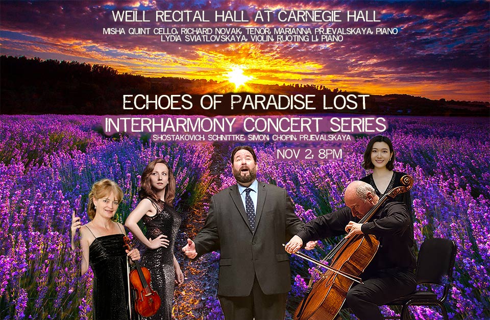 InterHarmony Concert Series: Echoes of Paradise Lost