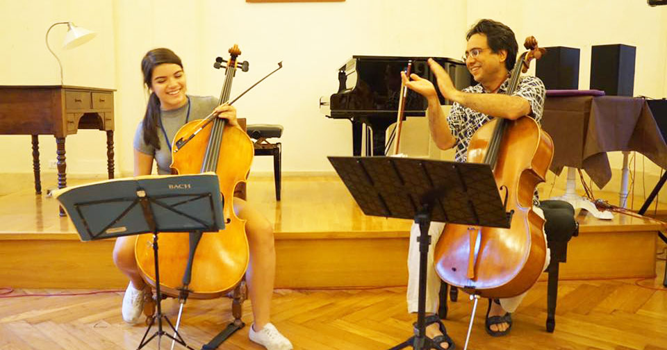 Cello masterclass