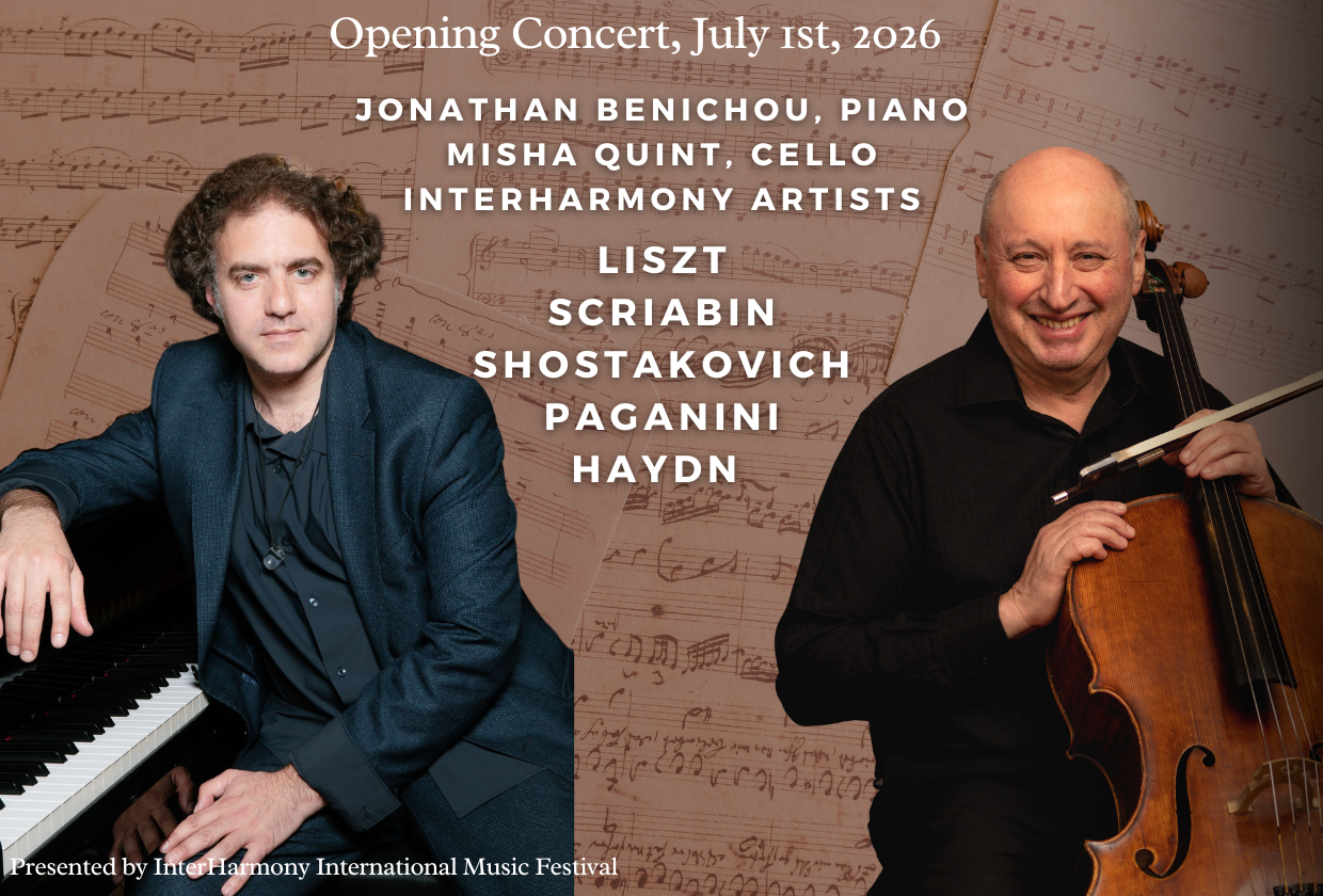 Opening Concert - Jonathan Benichou, Misha Quint