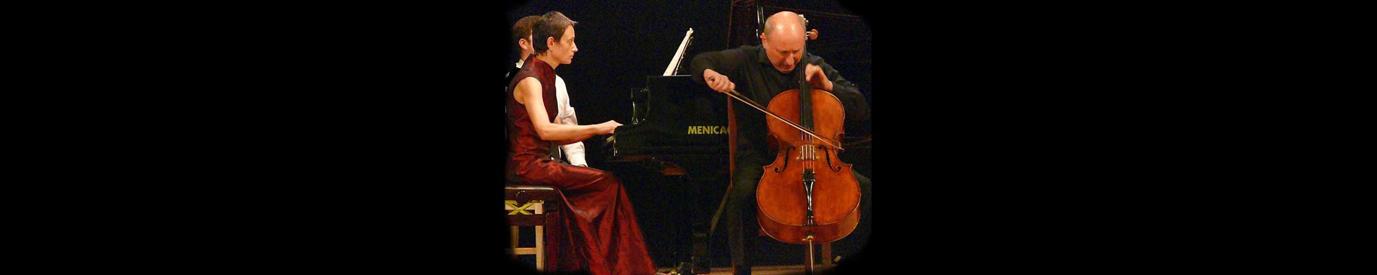Irina Nuzova piano and Misha Quint cello
